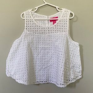 Lilly Pulitzer for Target Girl’s top, Sz L, 10/12, EUC